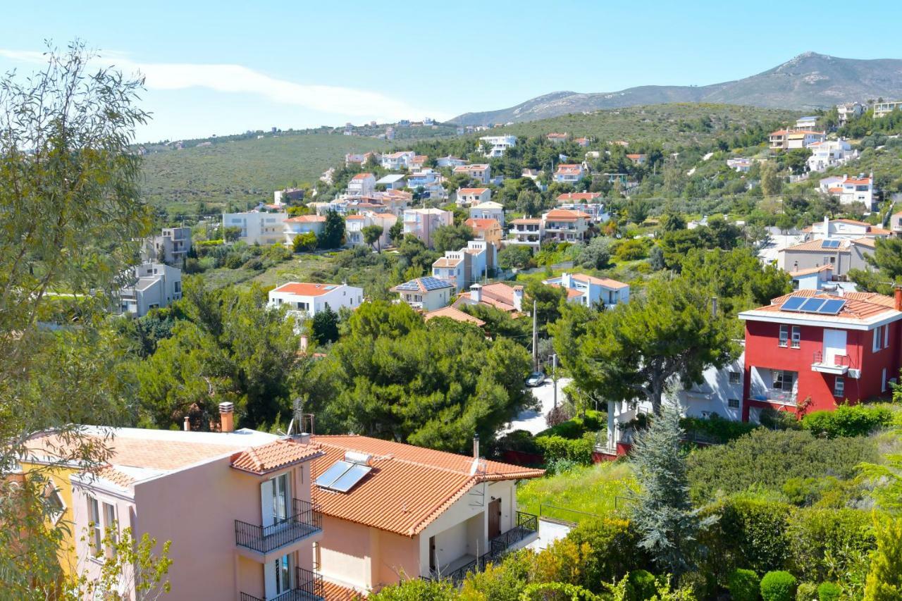 Villa Priamos Kalitehnoupoli Rafína Exterior foto